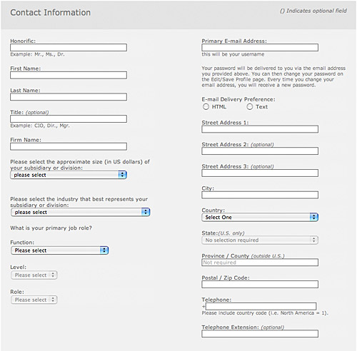 html select menu