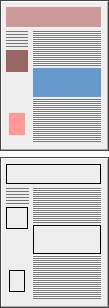 Diagram shows pages with and without graphics loaded.